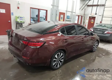 2021 Nissan Sentra Sv Xtronic Cvt z USA, uszkodzony, nr VIN 3N1AB8CV7MY269423